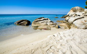 Plage de sable fins