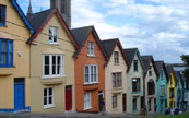 Maisons colorés de Cobh