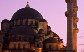 La mosque Yeni Cami à Istanbul